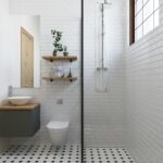 scianka prysznicowa Ścianki prysznicowe - rozwiązania dla małych łazienek